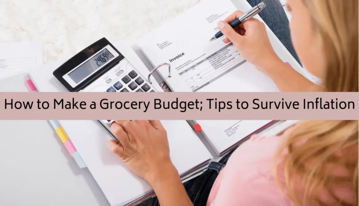 How to make a grocery budget