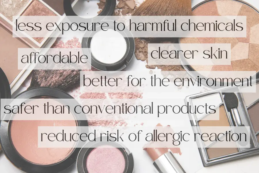 Benefits of non-toxic makeup