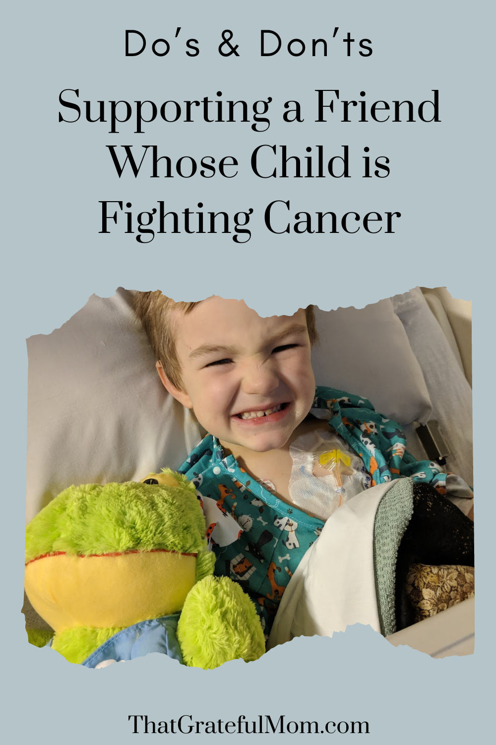 Supporting a Friend Whose Child is Fighting Cancer