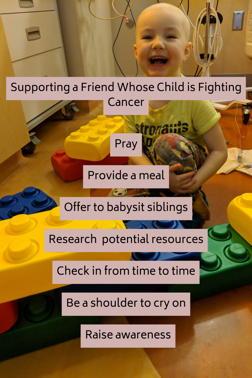 Supporting a Friend Whose Child is Fighting Cancer