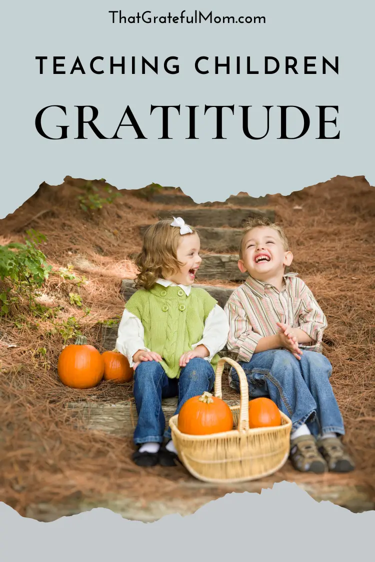 Teaching Children gratitude