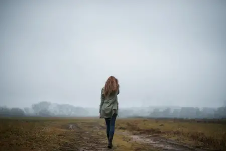 woman walking