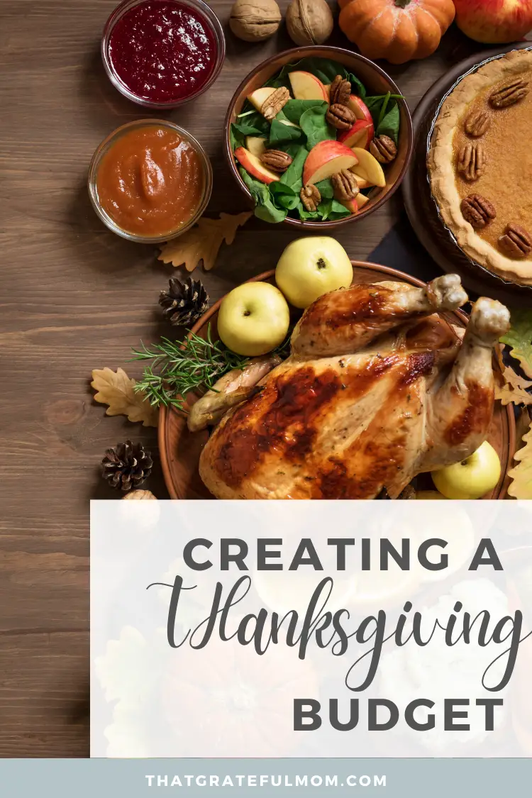 Creating a thanksgiving budget (1)