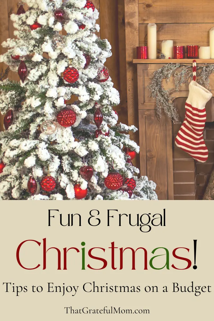 Fun and Frugal Christmas pin 1