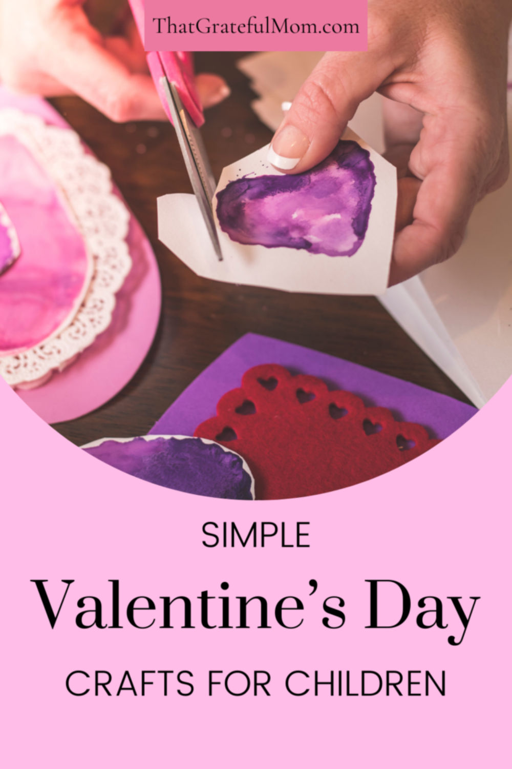 Simple valentine's day crafts for kids pin 2