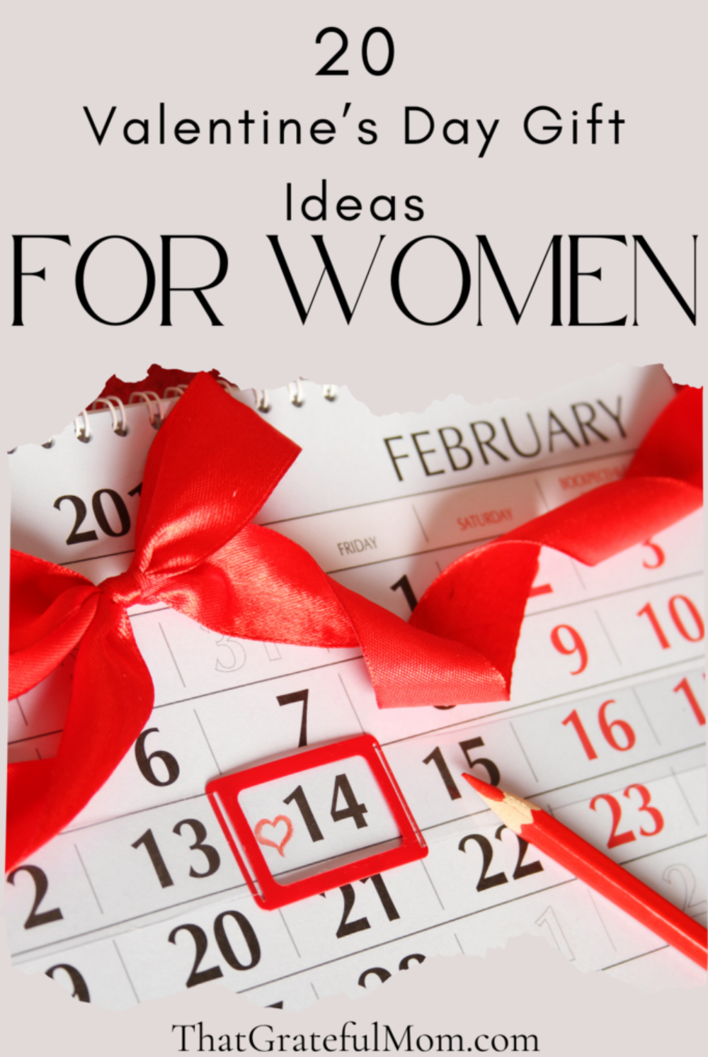 Valentine's Day gift ideas for women pin 3