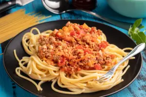 one pot spaghetti with meat sauce