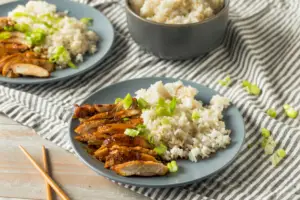 teriyaki chicken bowls