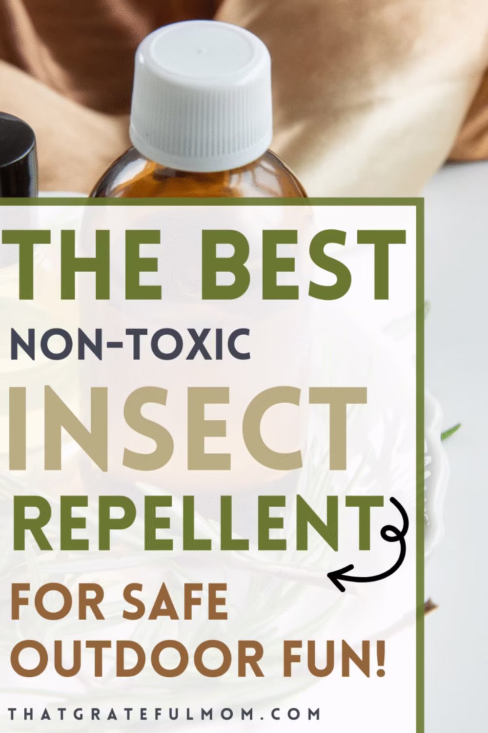 Non-toxic insect repellent recommendations for outdoor use