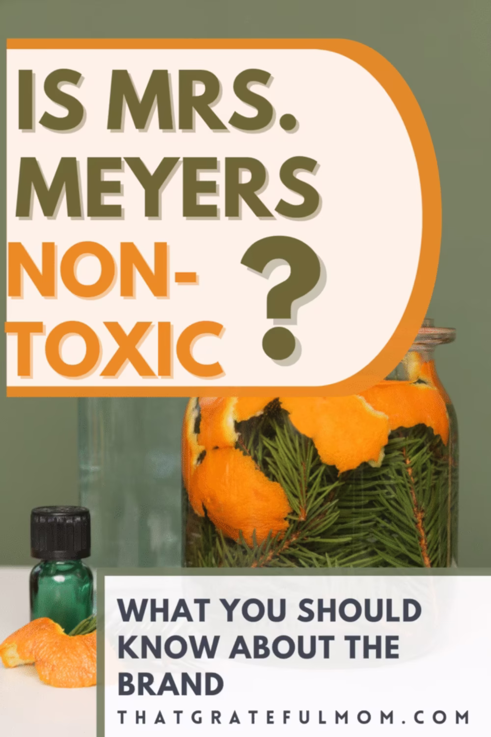 Is Mrs. Meyer’s really non toxic? What you need to know.