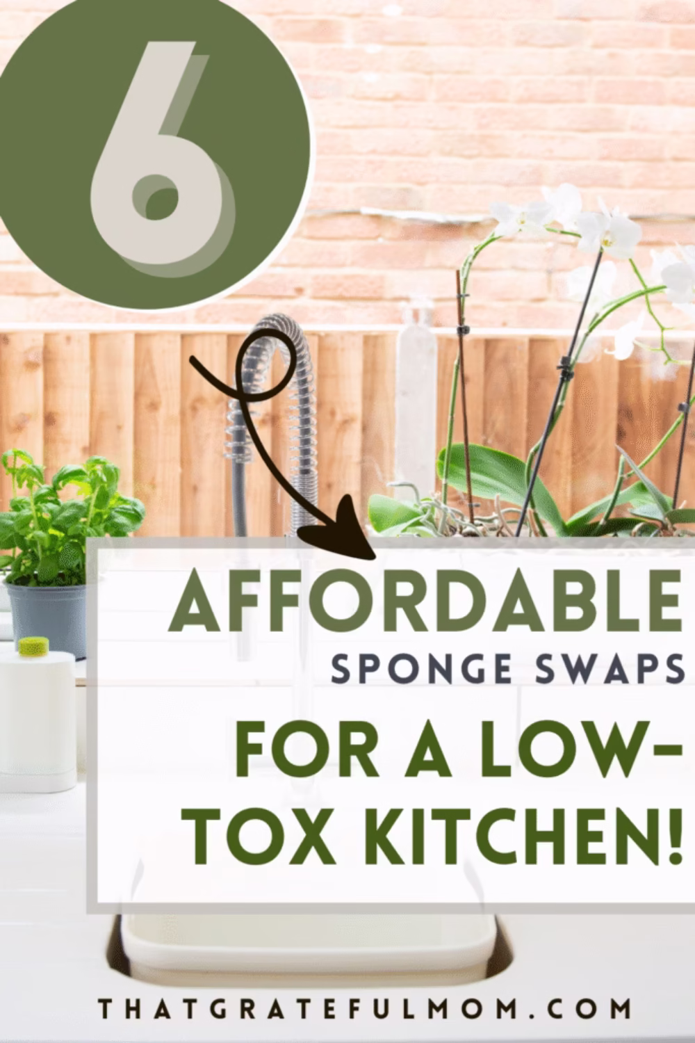 The Best Eco Friendly Dish Sponges for Your Home pin 3